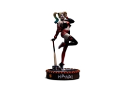 Escala De Arte 1/10 Dc Comics Gotham City Sirens Estátua Da Harley Quinn 22cm Iron Studios