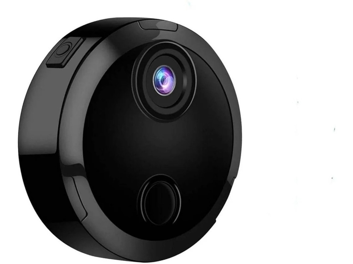 Mini Câmera Espiã HDQ15 1080p HD Wifi Visão Noturna 64GB TF Preta Bestvite