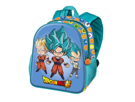 Mochila Três Dragon Ball 39cm