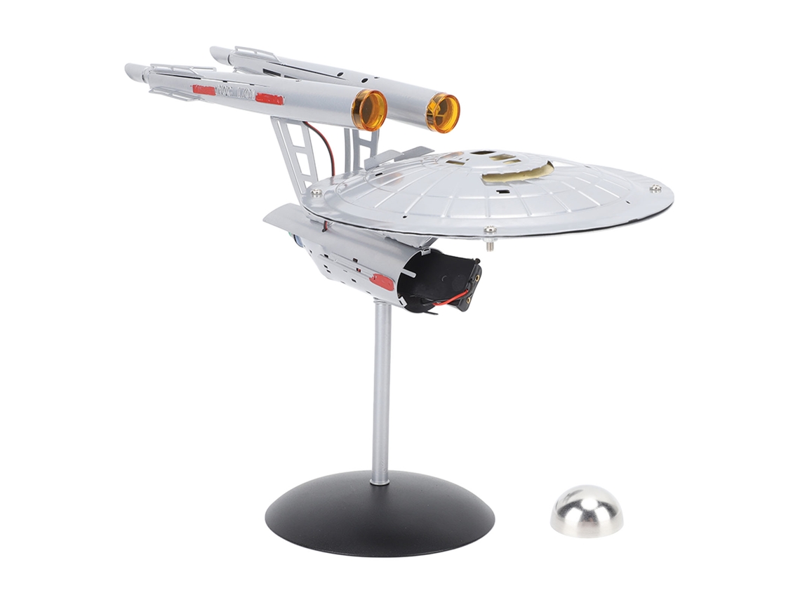Modelo de Nave Espacial com Luzes 1:1000, Brinquedo de Nave Espacial Durável para Exposição e Coleção