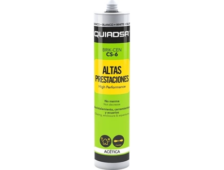 Silicone QUIADSA CS-6 Pro Transparente (300ml)
