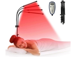 Terapia com luz verde PENGDSJE com 80 LEDs e suporte de tripé ajustável.