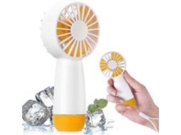 Ventilador Portátil, Mini Recarregável, De Mão Portátil Pessoal Com 3 Velocidad Es Elétrico Viagem