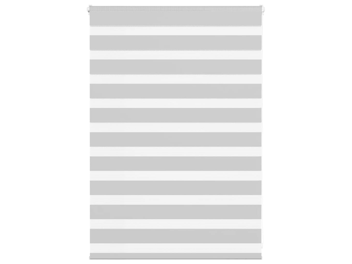 Zebra Blind, Zebra Blinds Vidaxl Cinzeto Poliéster (110 X 100 Cm)