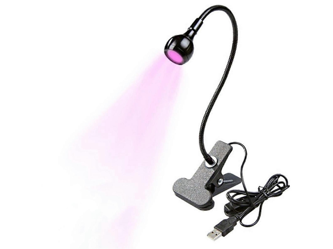 Lâmpada Led Uv Para Unhas Mini Lâmpada Led Para Unhas Em Gel X Com Clipe De Fixação E Luz Led Giratória Ly Ebike