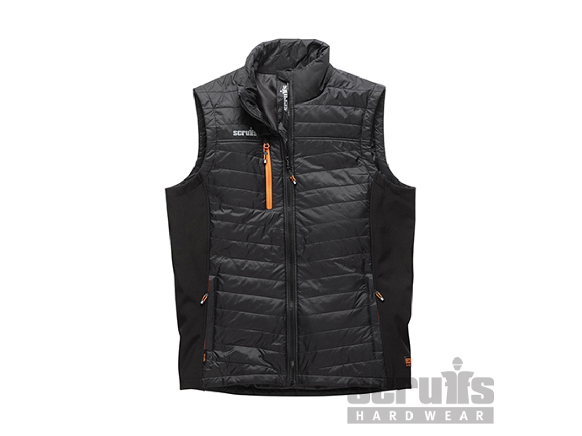 SCRUFFS T54866 Chaleco Trade Color Negro