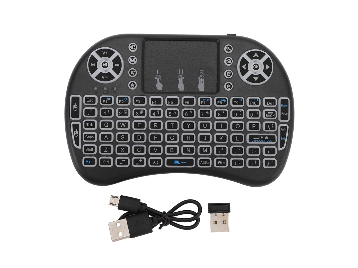 Teclado Sem Fio Laxiscreed Com Touchpad Portátil Para Uso Móvel E Fácil De Operar