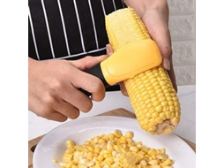 Pelador De Maíz, Quitacobos De Cocina Con Hoja Vertical Dentada, Acero Inoxidable, 17x4 Cm
