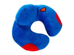 Almohada Em Forma De U Cute Cartoon Para Cotovelo Pescoço Proteção Cervical Escritório Viagem Condução Azul