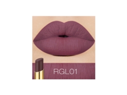 Labial Matte Mist Em Tubo Retangular Hidratante E De Longa Duração Rgl01