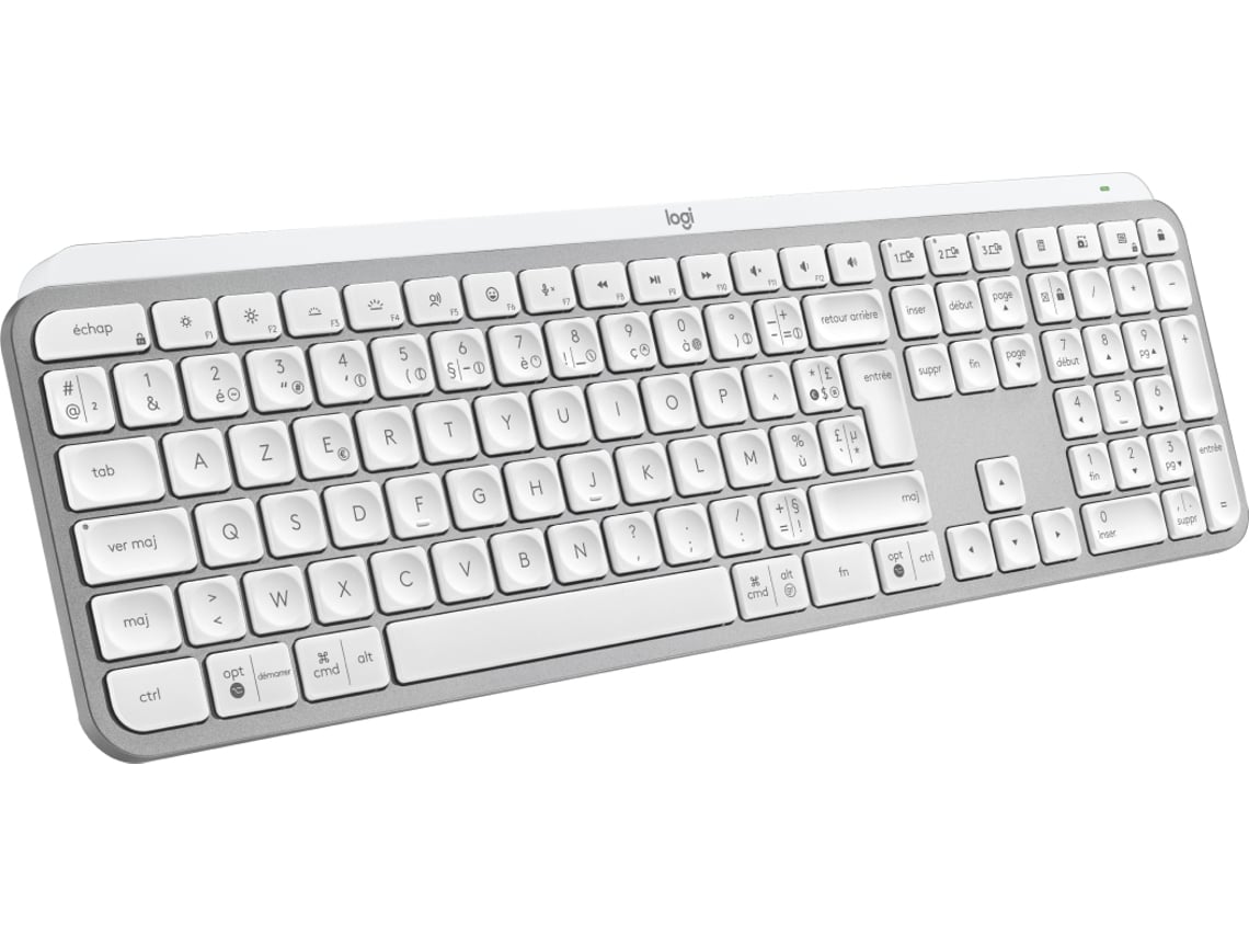 Teclado logitech alum nio branco worten pt