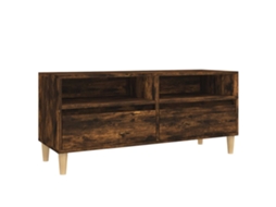 Tv Cabinet, Tv Cabinets Vidaxl Marrom Madeira Processada (n/a)