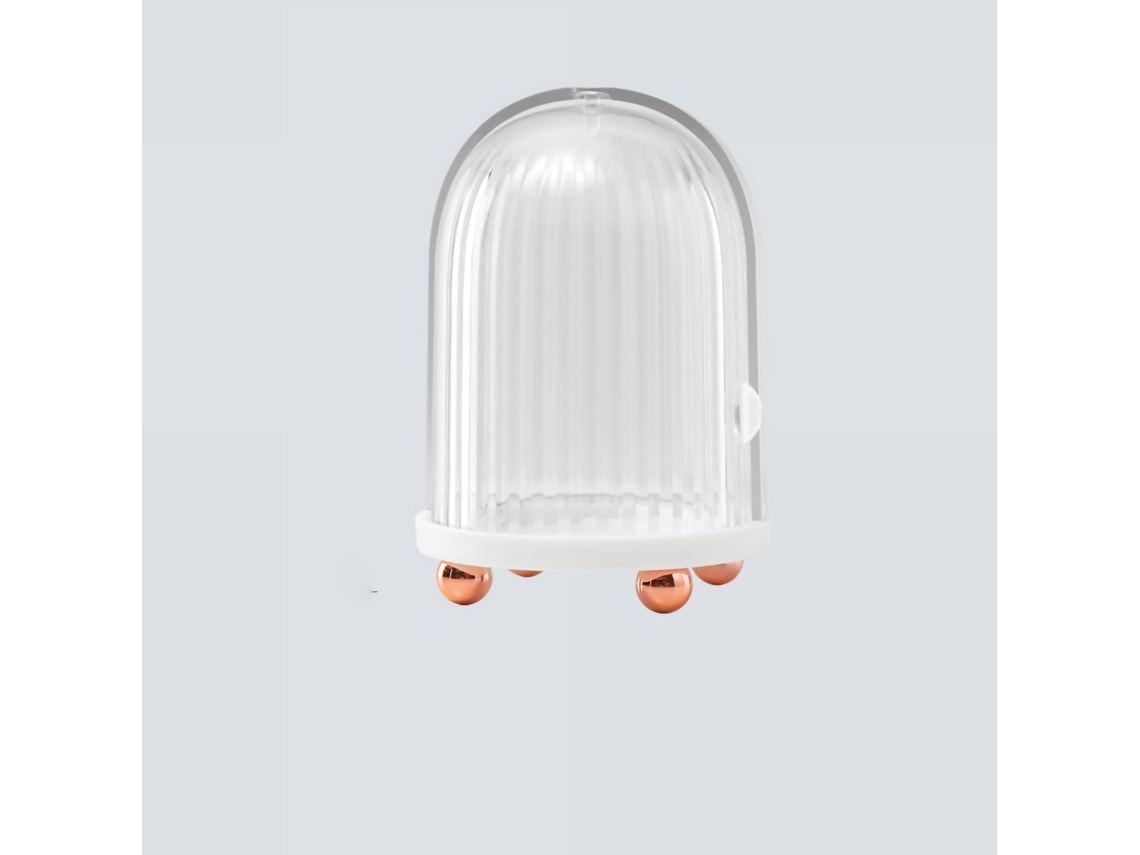 Caixa De Armazenamento E Secagem Para Esponja De Maquiagem E Beauty Egg Com Design De Trilho Deslizante
