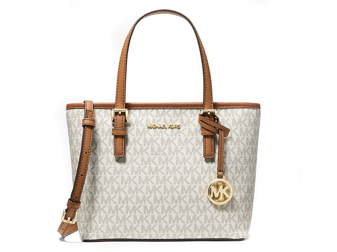 Mala MICHAEL KORS 35T9GTV0B Pele Mulher (Branco)