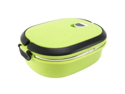 Marmita Bento Em Aço Inox, Portátil E Hermética Com Alça Para Adultos E Crianças, Sopa E Salada 900ml Aquaforge