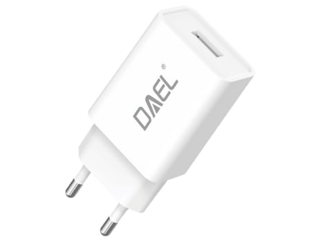 Carregador Usb Rápido DAEL Branco