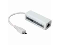 Adaptador Conversor De Cabo Ethernet Lan Micro Usb 2.0 5p Para Rj45 Para Tablet Pc Aquaforge