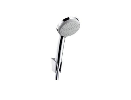Conjunto de Suporte de Chuveiro Croma 100 Vario com Mangueira de Chuveiro 160 Cm 27594000 Cromado HANSGROHE 190 x 85 x 275