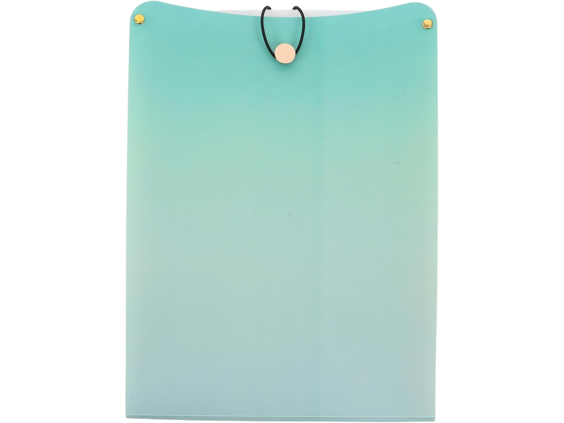 Organizador vertical Sanfonada Pasta Healeved, feito de plástico, com 13 compartimentos expansíveis para documentos A4, ideal para...
