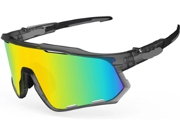 Óculos Ciclismo com Proteção UV400 para Estrada Montanha Resistente Confortável Leve S/MARCA