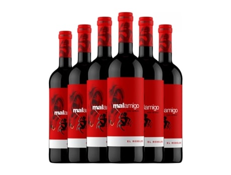 Vinho MALAMIGO El Rebelde Jovem (0.75 L - 6 Unidades)