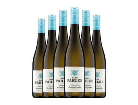 Vinho branco HAHN PAHLKE Kleinkarlbacher Pinot Cinza Seco Ortswein Sem Álcool (0.75 L - 6 Unidades)