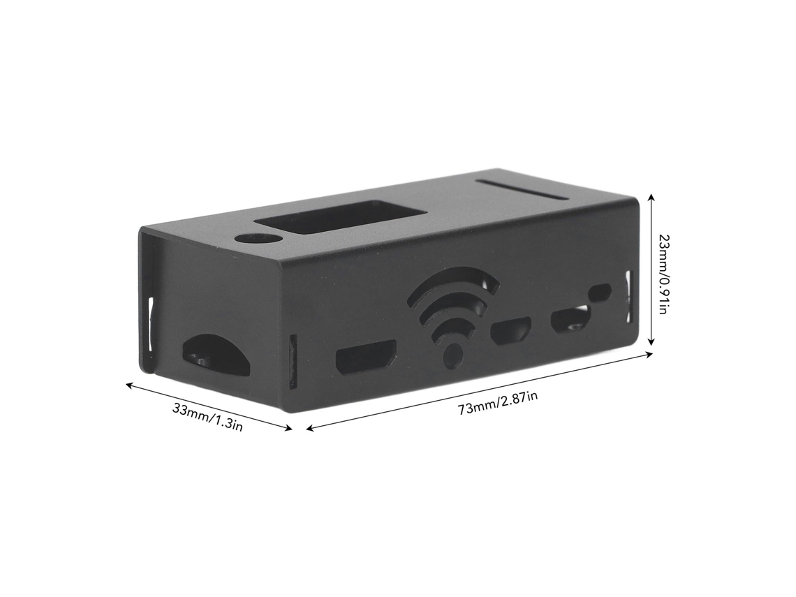 Laxiscreed Estojo Protético Em Liga De Alumínio Para Hotspot Mmdvm Com Recortes Precisos