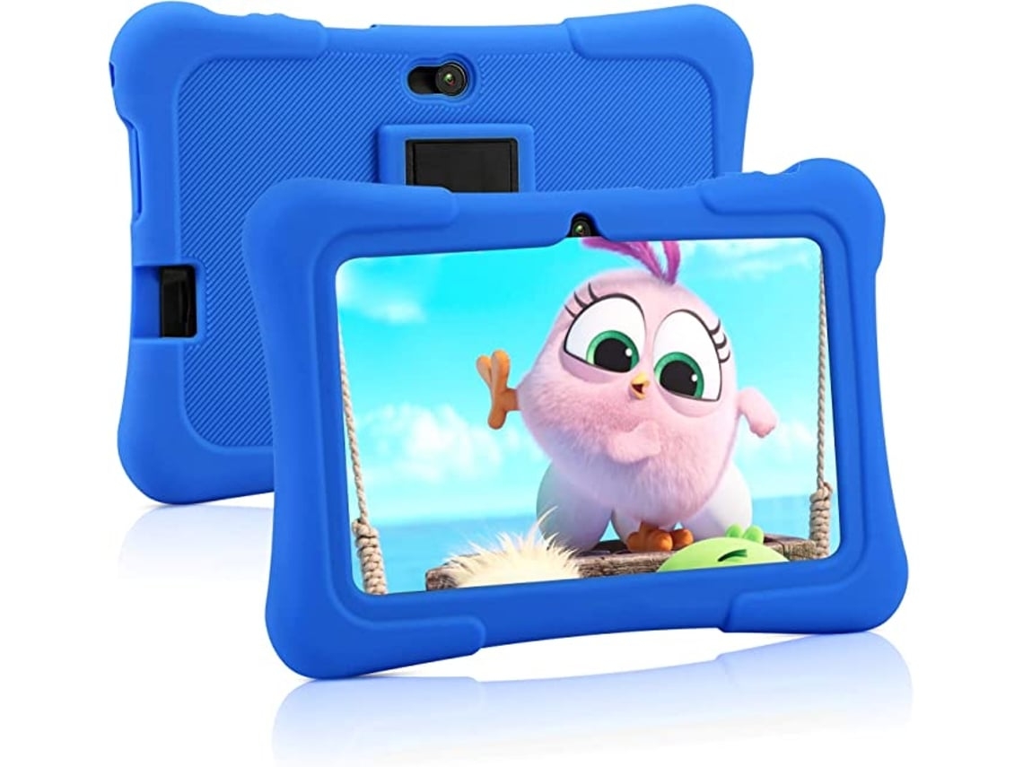 Tablet Infantil Giecy K7 Com Caixa Protetora Azul (''7 Polegadas - 32 Gb - 1 Gb Ram - Azul)