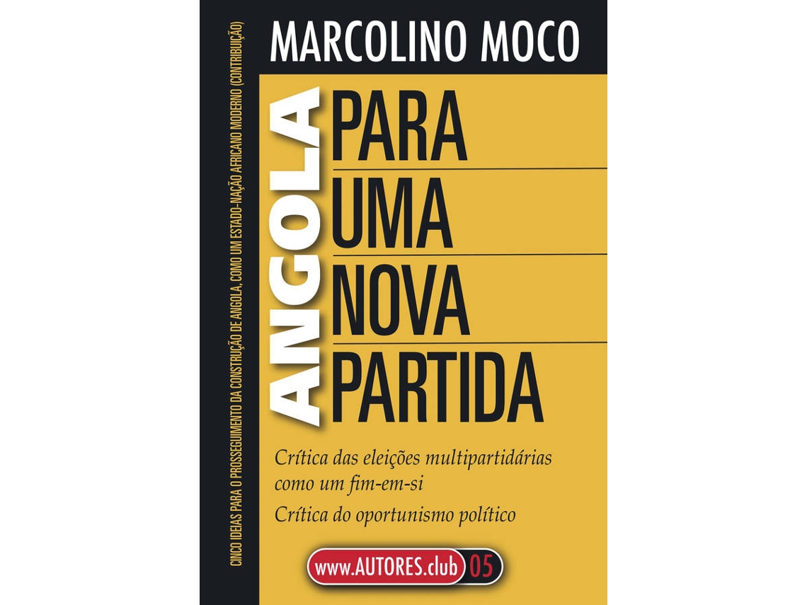 Livro Angola Por Uma Nova Partida de Marcolino Moco (Português)