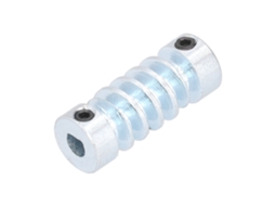 Eixo Em Aço Inox 6mm Com Furação D Da Laxiscreed Para Acessórios De Comando, Módulo 1.5