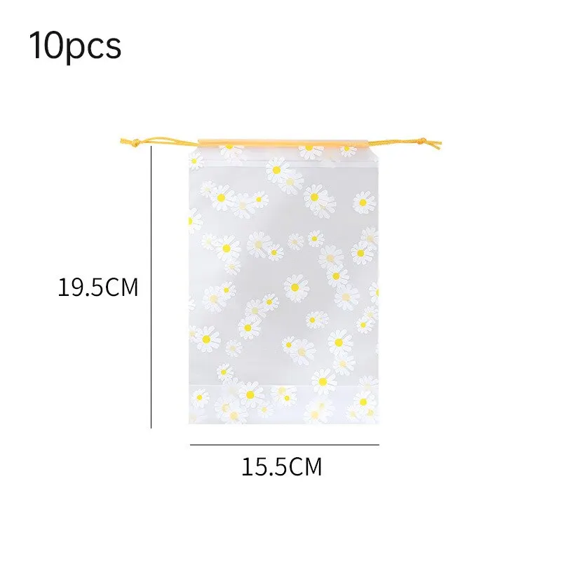 Conjunto De 10 Bolsas Transparentes E Impermeáveis Para Viagem, Cosméticos, Toalhas E Meias, Com Zíper
