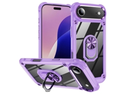 Capa Para Iphone Air Com Suporte - Roxa