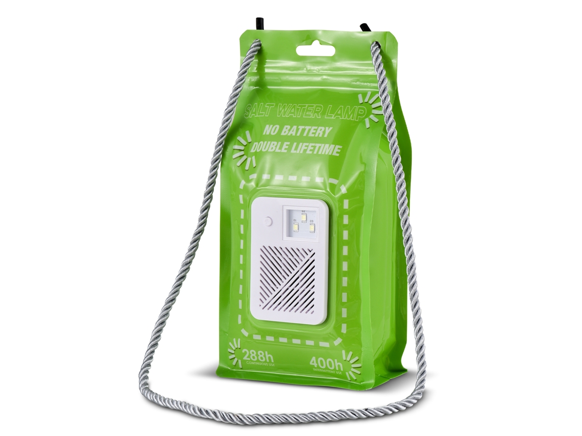 Lâmpada de água salgada sem baterias 2 modos 50 lumens 400h camping emergência S/MARCA