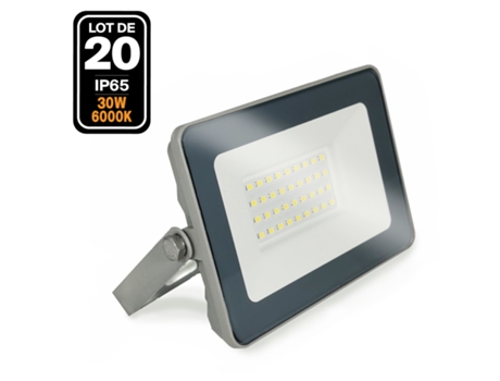 20 Focos LED ProLine de 30W Branco frio 6000K EUROPALAMP