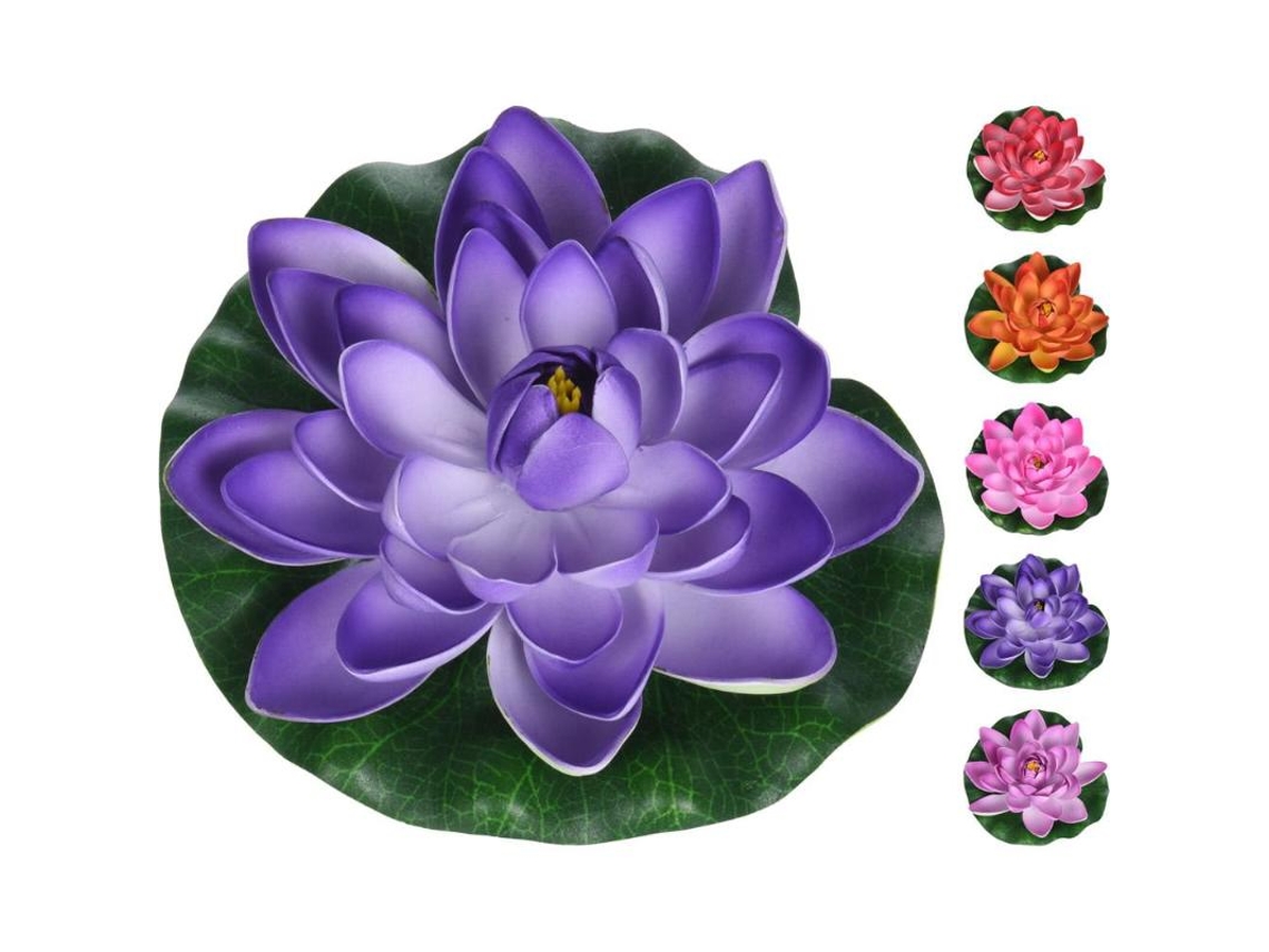 Flor flotante 28 cm surtida