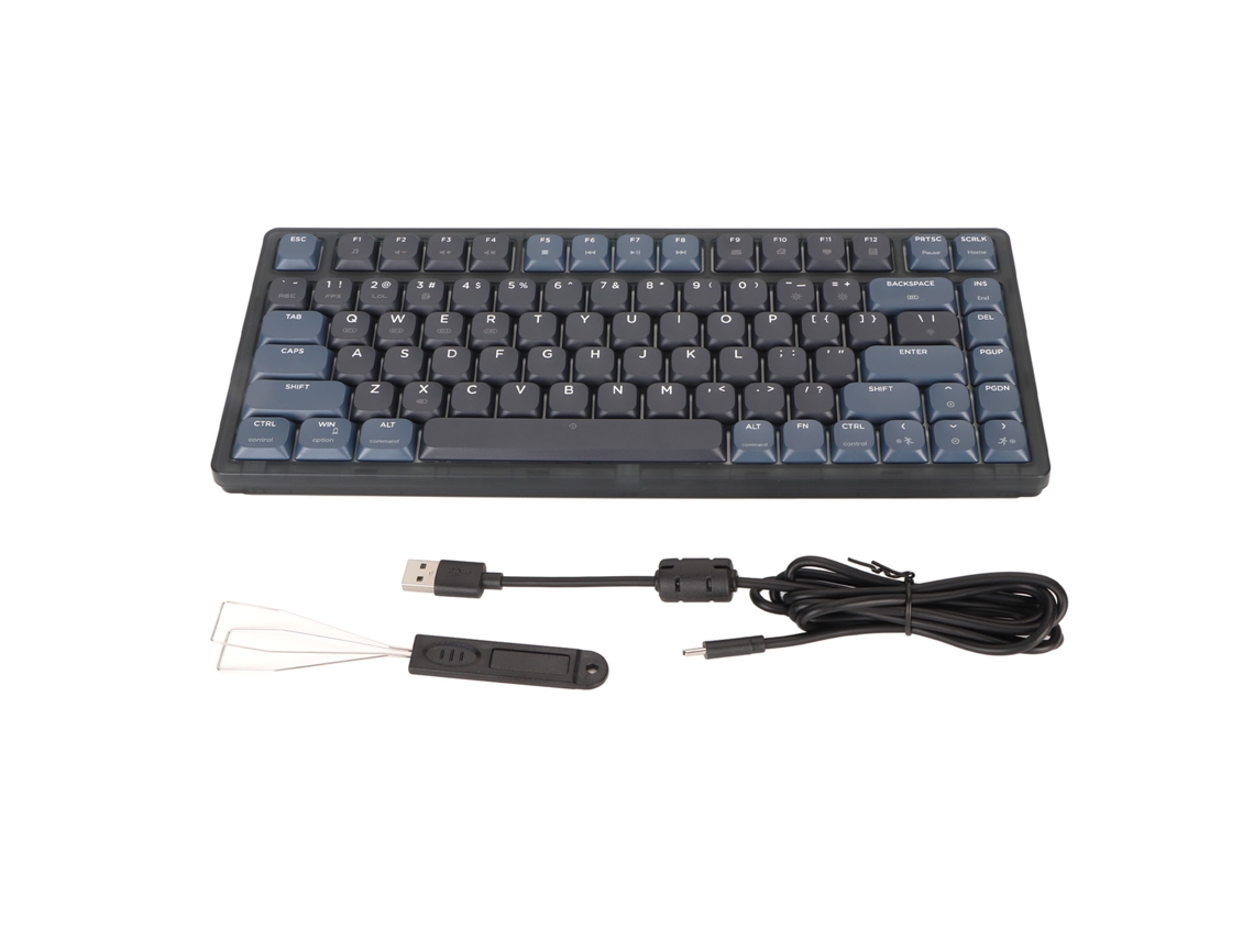 Teclado Mecânico Para Jogos Com 83 Teclas E Switch Low Blue