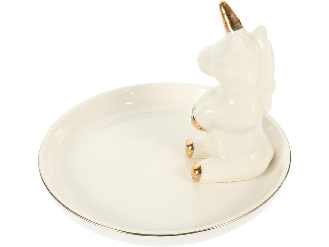 Bandeja De Cerâmica Nuobesty Para Anéis, Acessórios E Joias.