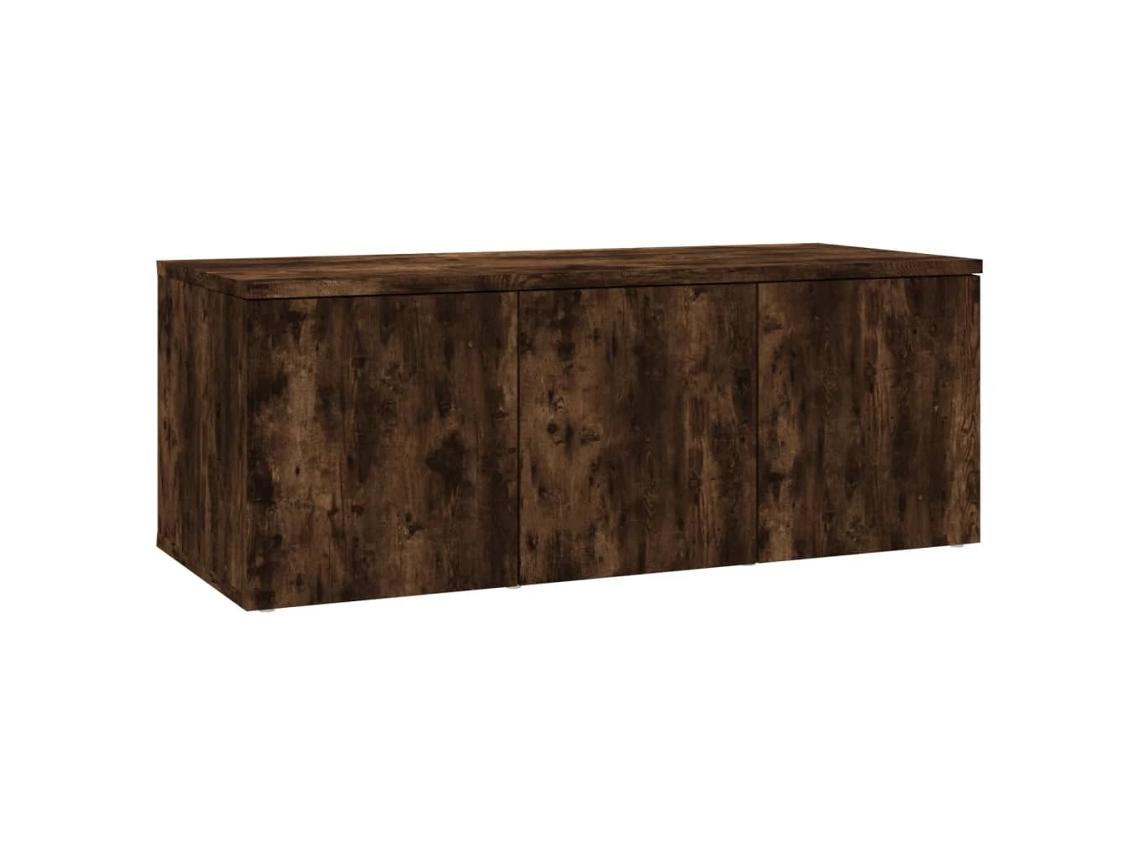 Tv Cabinet, Tv Cabinets Vidaxl Marrom Madeira Processada (n/a)
