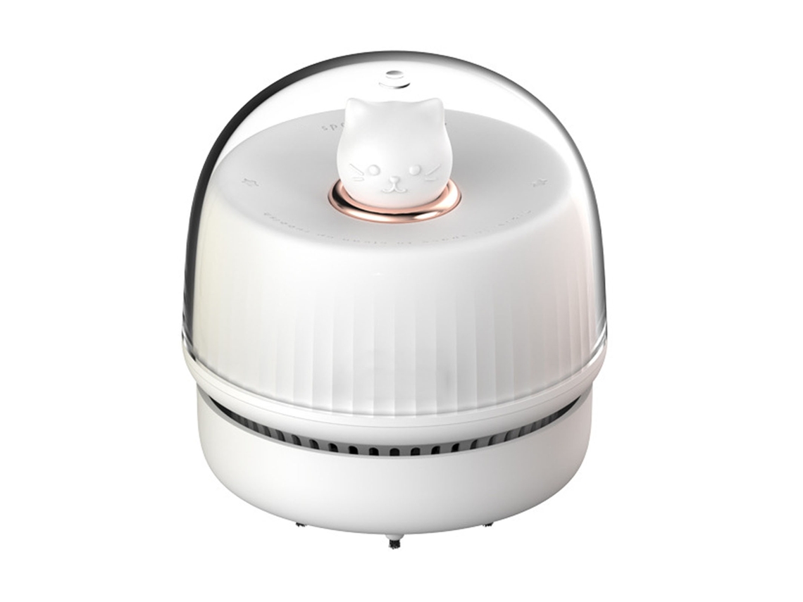 Aspirador de Mesa Mini Portátil Recarregável 3 Níveis Ajustáveis para Mesa e Casa | S/MARCA
