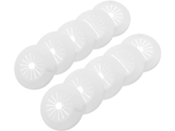 Conjunto De 10 Peças De Capas De Pvc Para Tubos De Parede, Ideais Para Decoração Estética.