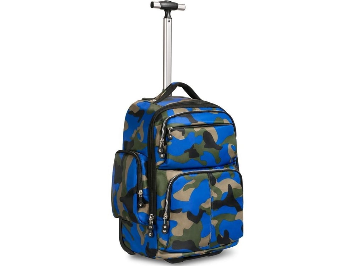 2026 mochila com Rodas Multifuncional de 20 Polegadas para Viagem, Escola e Trabalho com Capacidade de 50l e Compartimento para Notebook de 16"