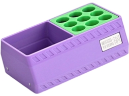 Suporte para cola eficiente com sistema de conexão magnética para projetos de modelagem, acesso rápido, design compacto, Caixa