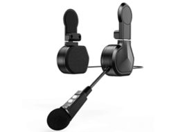 Fone de Ouvido Bluetooth para Motocicleta, Estéreo Sem Fio, para Capacete, com Reprodutor de Música e Viva voz, com Suporte de Clipe. TAISHENGDA