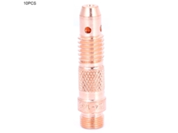 10 Peças/conjunto Corpo De Cone De Cobre 10n28-32 Para Soplete Tig Consumíveis De Soldadura Argônio (10n32)