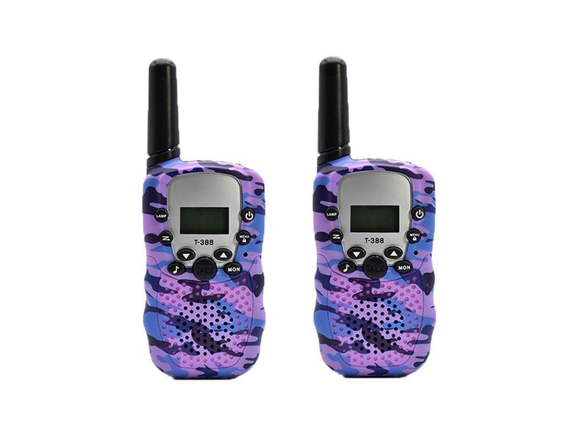 2026 2pcs Rádio Walkie Talkie Infantil Camuflagem 3km Brinquedo Presente Menino Menina
