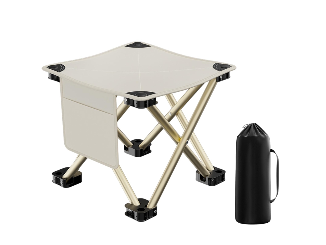 Banqueta Dobrável Leve para Camping AQUAFORGE