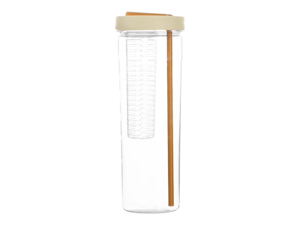 Garrafa de Água com Canudo 700ml Resistente À Queda