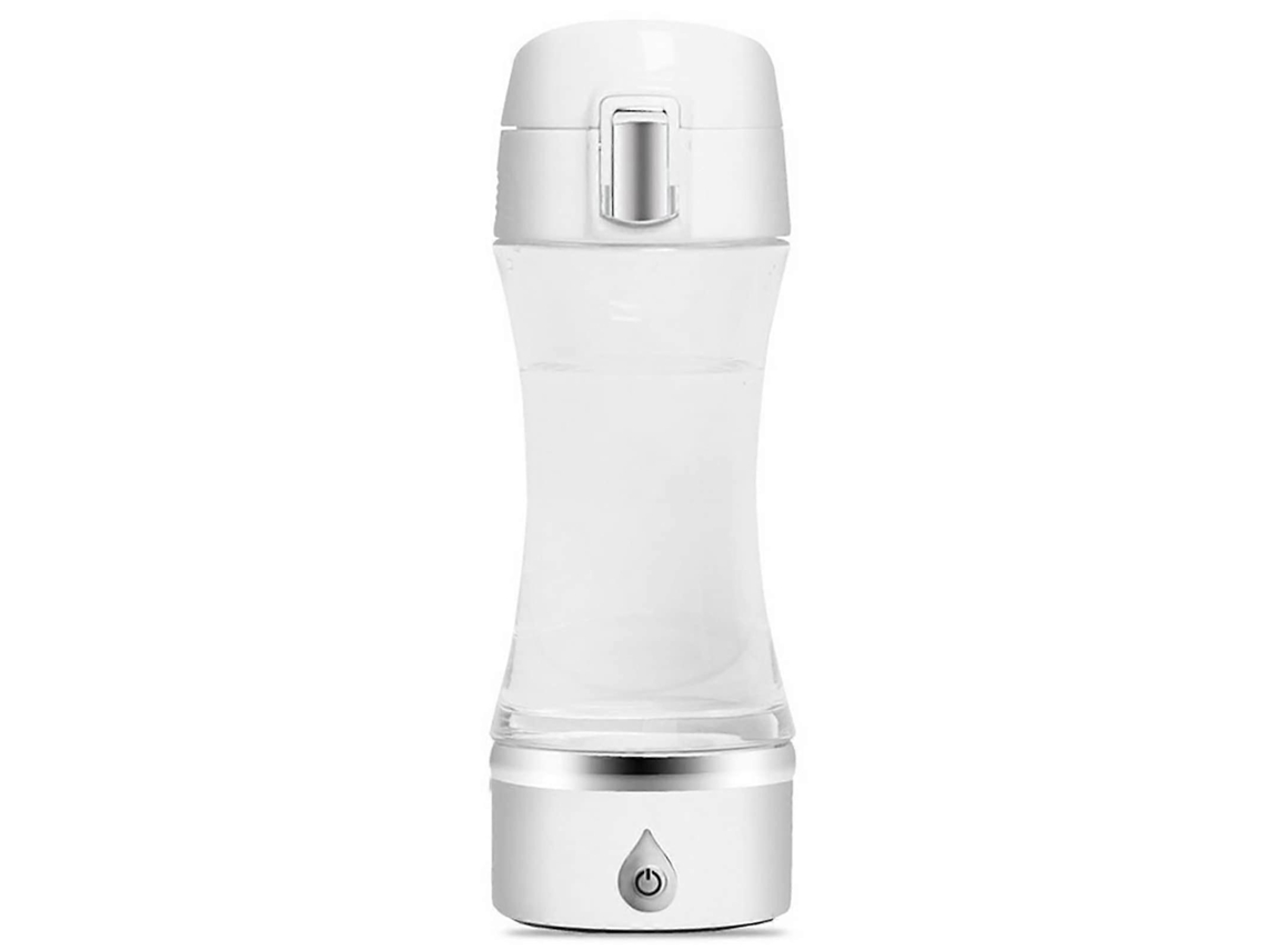 Garrafa De Água Hidrogenada 380ml Recarregável Via Usb Com Concentração Spe Pem Para Saúde.