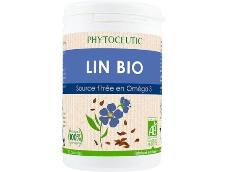 Suplemento Alimentar PHYTOCEUTIC Linho Bio (90 cápsulas)