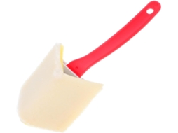 Pincel De Nylon Grosso Para Acabamento Pintura Com Cabo Ergonômico